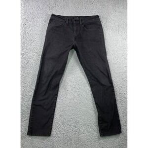 Classic Black Slim Straight Men's Jeans